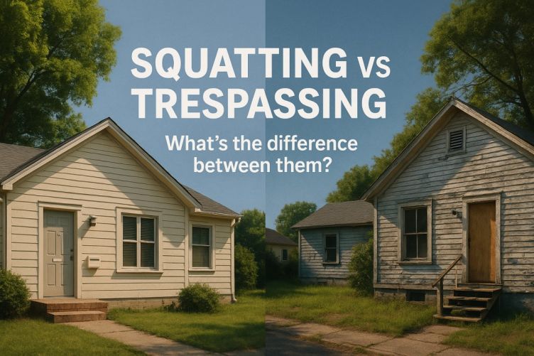 Squatting vs Trespassing: Key Legal Differences (2026)